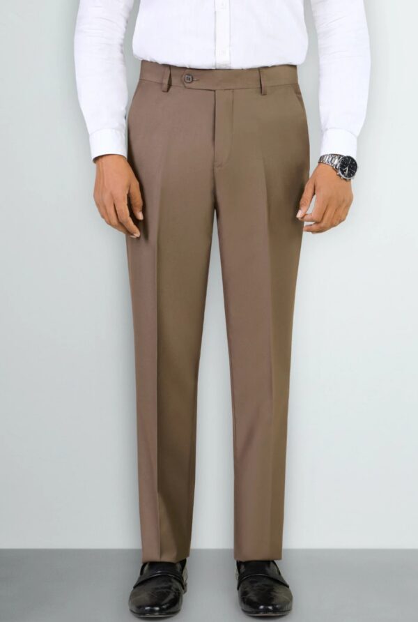 Slip Fit Brown Chino