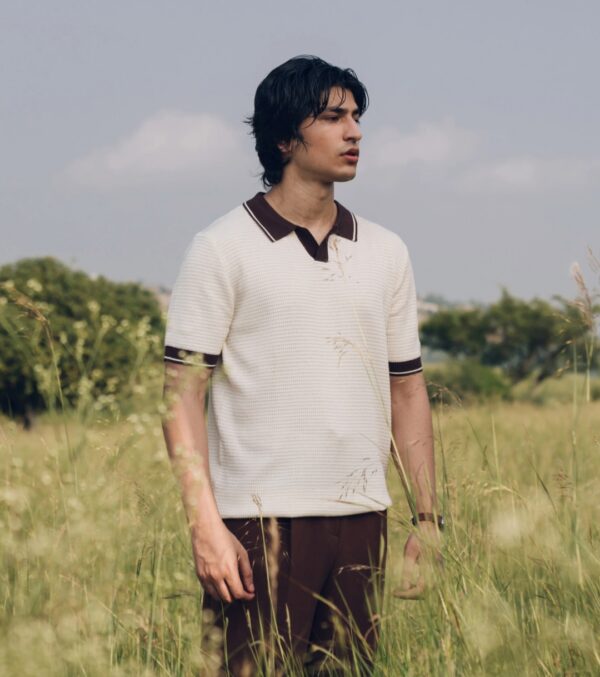 Johnny Collar Knitted Polo - Image 2