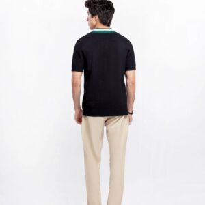 Regular Collar Knitted Polo