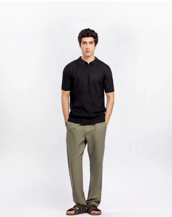 Johnny Collar Knitted Polo - Image 3