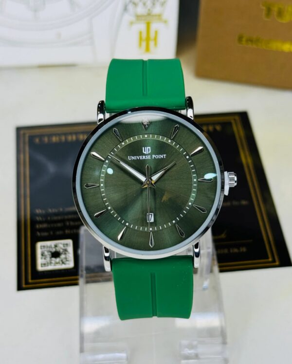 Forest Green Slim Watch