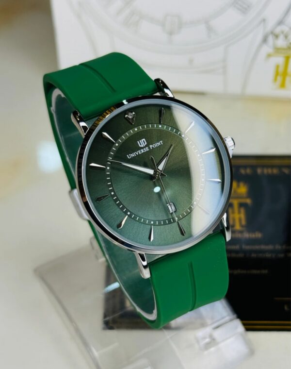 Forest Green Slim Watch - Image 2