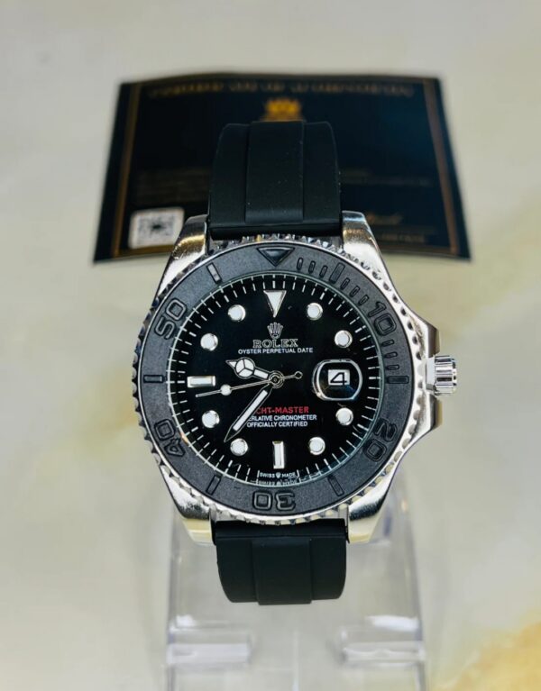Black Yatchmaster Watch - Image 3