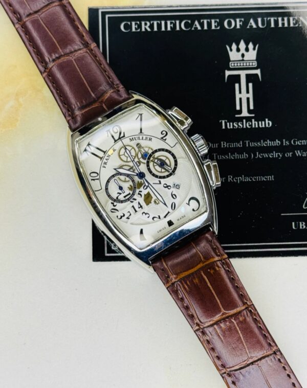 Frank Muller Brown watch - Image 2