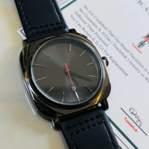 Tomi Black Business Class Dial Watch